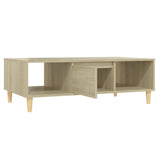 NNEVL Coffee Table Sonoma Oak 103.5x60x35 cm Chipboard