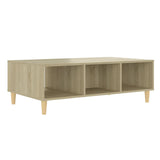 NNEVL Coffee Table Sonoma Oak 103.5x60x35 cm Chipboard