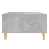 NNEVL Coffee Table Concretre Grey 103.5x60x35 cm Chipboard
