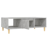 NNEVL Coffee Table Concretre Grey 103.5x60x35 cm Chipboard