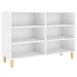 NNEVL Sideboard White 103.5x35x70 cm Engineered Wood