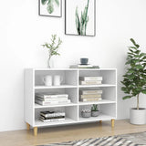 NNEVL Sideboard White 103.5x35x70 cm Engineered Wood