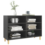 NNEVL Sideboard Grey 103.5x35x70 cm Chipboard