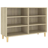 NNEVL Sideboard Sonoma Oak 103.5x35x70 cm Chipboard