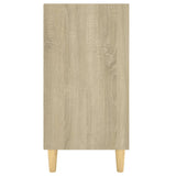 NNEVL Sideboard Sonoma Oak 103.5x35x70 cm Chipboard