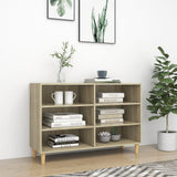 NNEVL Sideboard Sonoma Oak 103.5x35x70 cm Chipboard
