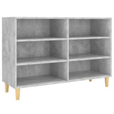 NNEVL Sideboard Concrete Grey 103.5x35x70 cm Chipboard