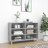 NNEVL Sideboard Concrete Grey 103.5x35x70 cm Chipboard
