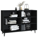NNEVL Sideboard Black 103.5x35x70 cm Engineered Wood