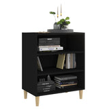 NNEVL Sideboard Black 57x35x70 cm Chipboard