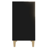 NNEVL Sideboard Black 57x35x70 cm Chipboard