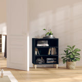NNEVL Sideboard Black 57x35x70 cm Chipboard