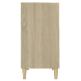 NNEVL Sideboard Sonoma Oak 57x35x70 cm Chipboard