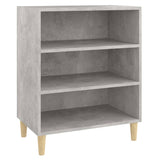 NNEVL Sideboard Concrete Grey 57x35x70 cm Chipboard