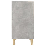 NNEVL Sideboard Concrete Grey 57x35x70 cm Chipboard