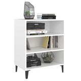 NNEVL Sideboard White 57x35x70 cm Chipboard