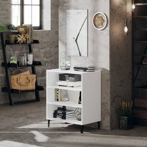 NNEVL Sideboard White 57x35x70 cm Chipboard