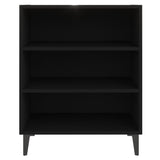 NNEVL Sideboard Black 57x35x70 cm Chipboard
