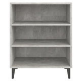 NNEVL Sideboard Concrete Grey 57x35x70 cm Chipboard