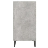 NNEVL Sideboard Concrete Grey 57x35x70 cm Chipboard