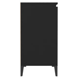NNEVL Sideboard Black 60x35x70 cm Chipboard