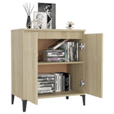 NNEVL Sideboard Sonoma Oak 60x35x70 cm Chipboard