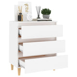 NNEVL Sideboard White 60x35x69 cm Chipboard