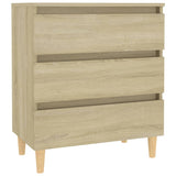 NNEVL Sideboard Sonoma Oak 60x35x69 cm Chipboard