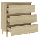 NNEVL Sideboard Sonoma Oak 60x35x69 cm Chipboard