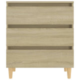 NNEVL Sideboard Sonoma Oak 60x35x69 cm Chipboard