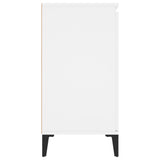 NNEVL Sideboard White 104x35x70 cm Chipboard