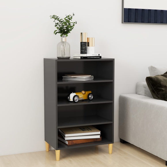NNEVL Sideboard Grey 57x35x90 cm Engineered Wood