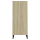 NNEVL Sideboard Sonoma Oak 57x35x90 cm Chipboard