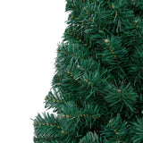 NNEVL Artificial Half Christmas Tree with Stand Green 120 cm PVC