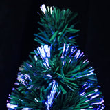 NNEVL Artificial Christmas Tree Green 64 cm Fibre Optic