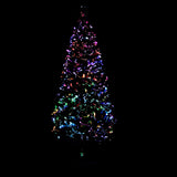 NNEVL Artificial Christmas Tree with Stand Green 180 cm Fibre Optic