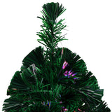 NNEVL Artificial Christmas Tree with Stand Green 240 cm Fibre Optic