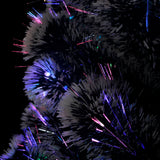NNEVL Christmas Tree with LEDs Green and White 150 cm Fibre Optic