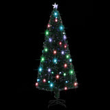 NNEVL Artificial Christmas Tree with Stand and LED 210 cm Fibre Optic