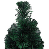 NNEVL Artificial Slim Christmas Tree with Stand 64 cm Fibre Optic