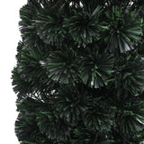 NNEVL Artificial Slim Christmas Tree with Stand 120 cm Fibre Optic