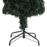 NNEVL Artificial Slim Christmas Tree with Stand 180 cm Fibre Optic