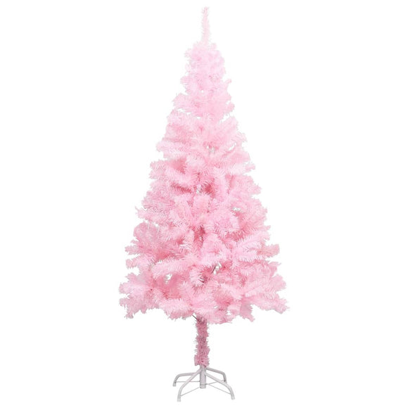 NNEVL Artificial Christmas Tree with Stand Pink 120 cm PVC