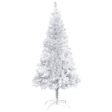 NNEVL Artificial Christmas Tree with Stand Silver 120 cm PET