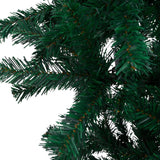 NNEVL Upside-down Artificial Christmas Tree with Stand Green 210 cm