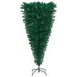 NNEVL Upside-down Artificial Christmas Tree with Stand Green 240 cm