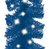 NNEVL Christmas Garland with LED Lights 5 m Blue