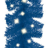 NNEVL Christmas Garland with LED Lights 20 m Blue