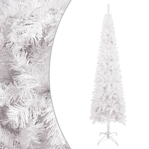 NNEVL Slim Christmas Tree White 120 cm