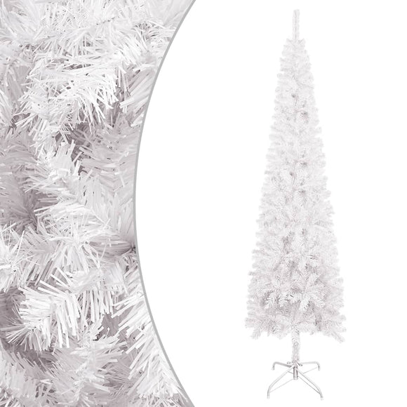 NNEVL Slim Christmas Tree White 120 cm